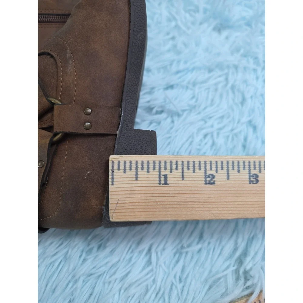 Disney Pixar Toy Story Woody Bullseye Kids Cowboy Boots Size 11 Brown Western